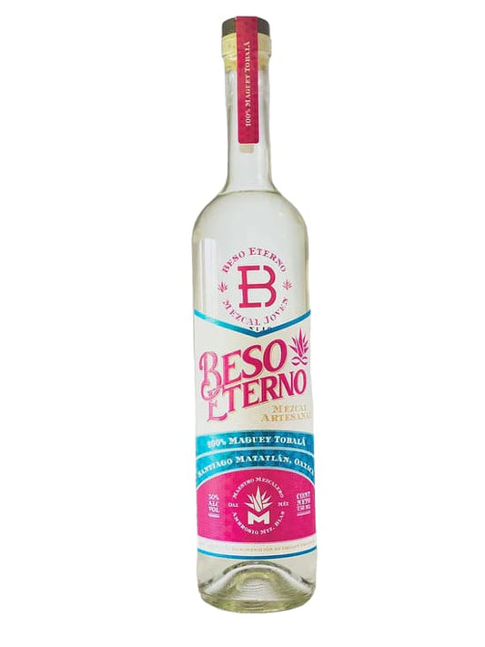 Mezcal Artesanal Beso Eterno Tobala 750 ml.  50 % Vol. Alc.