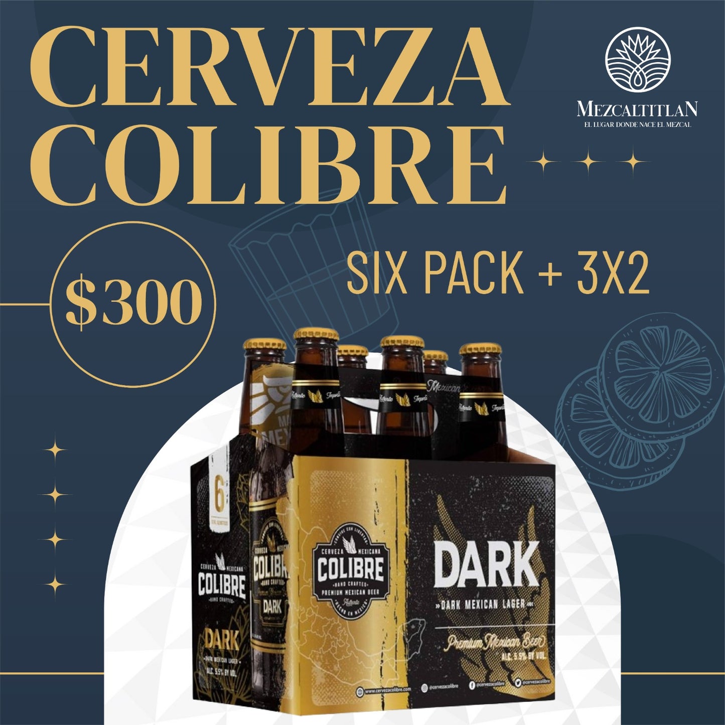 Cerveza Colibre 375ml.