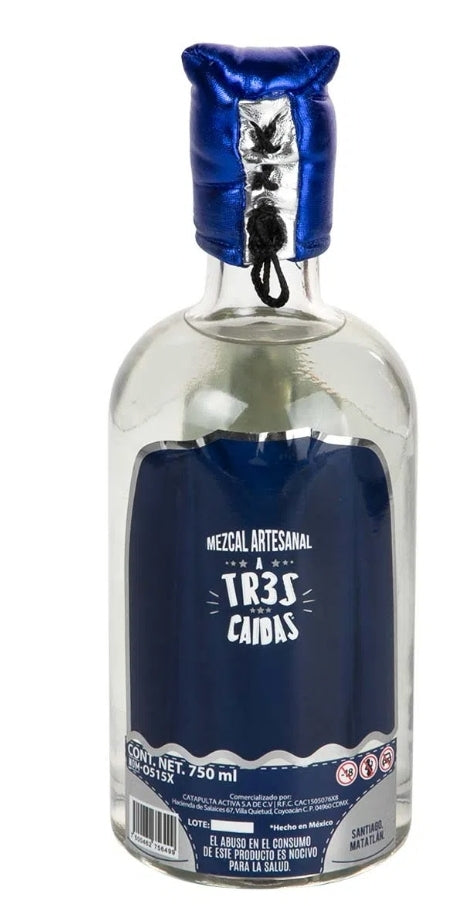 Mezcal Artsenal a 3 Caidas Espadin con Gusano 750 ml. 40% Vol. Alc.