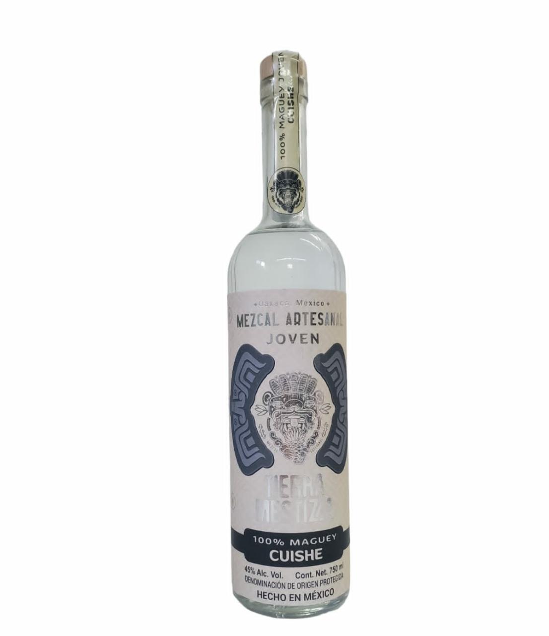 Mezcal Artesanal Tierra Mestizza Cuishe 750 ml. 45% Vol Alc.