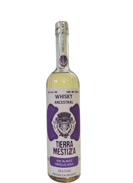 Wiskey Ancestral Tierra Mestizza 750 ml.  45% Vol. Alc.